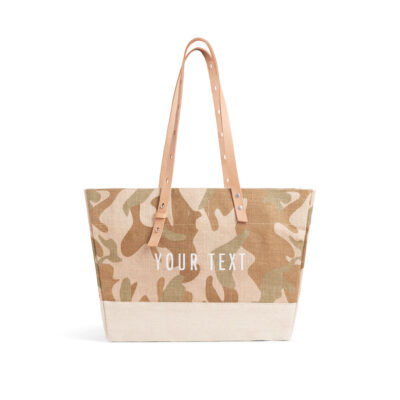 Shoulder Market Bag in Safari