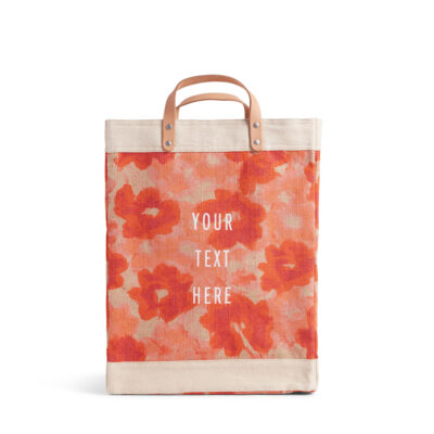 Market Bag in Bloom by Liesel Plambeck