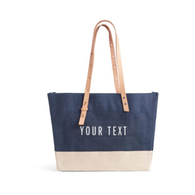 Shoulder Market Bag in Navy